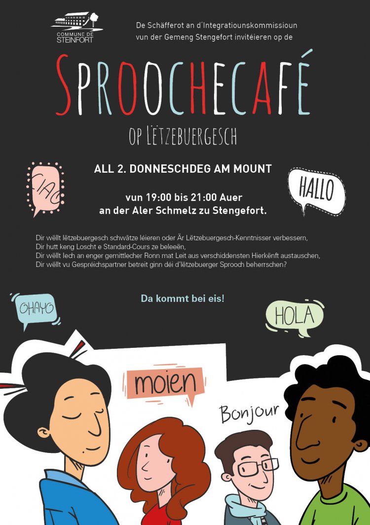 Flyer Sproochecafé