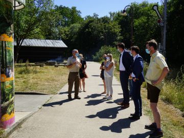 Visite vum Tourismusminister Lex Delles an der Gemeng - 31.07.2020