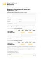 FR - Inscription Pedibus