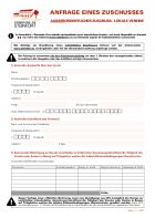 DE - Anfrage eines ausserordentlichen Zuschlags für Vereine