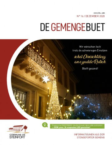 De Gemengebuet N°16 Dezember 2020