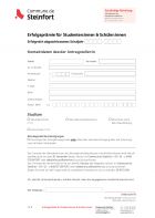 DE - Aufmunterungsprämie für Studenten