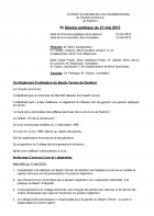 Règlement communal concernant l