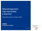Réaménagement Cité Herrenfeld à Steinfort
