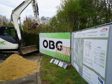 Erster Spatenstich zum «RÜB Centre Roudemer» in Steinfort - 04.05.2017