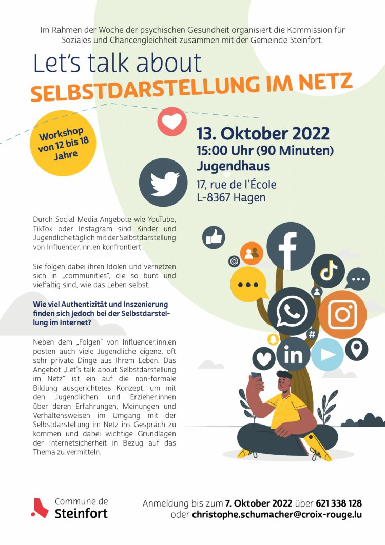 2022 10 13 Formatioun fir Jonker Lets talk about Selbstdarstellung im Netz