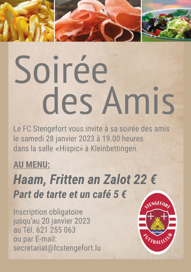 Soirée des amis