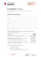 Grant application - Soft mobility (Mobilité douce 2022)
