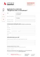 EN - Demande pour un emplacement au Stengeforter Owes-an Emweltmaart
