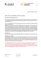 EN - Registration form pre-school Précoce education
