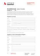 DE - Anmeldeformular Zyklus 1.1 Vorschule