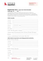 EN - Registration form Cycle 1.1 pre-school education