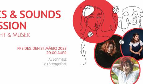 Header Stories and Sounds mam Betsy Dentzer